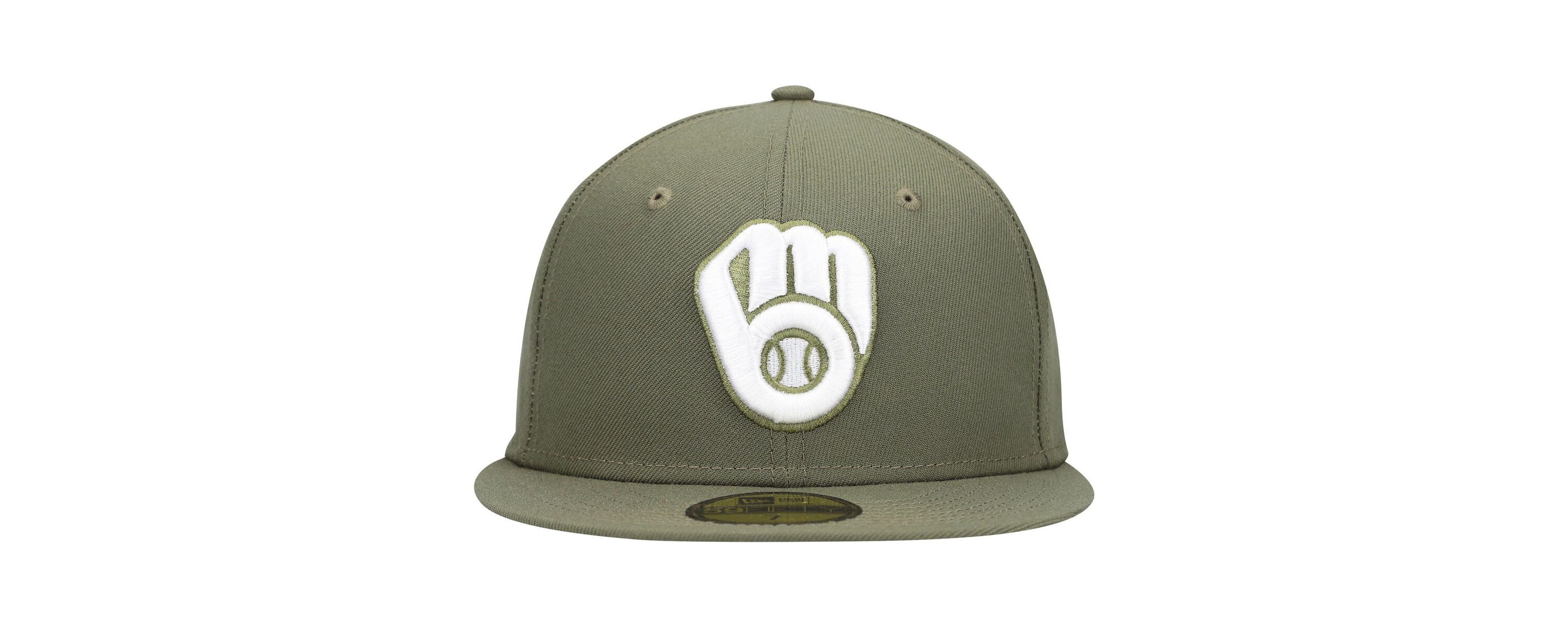 MLB Milwaukee Brewers Logo 59FIFTY Fitted Hat