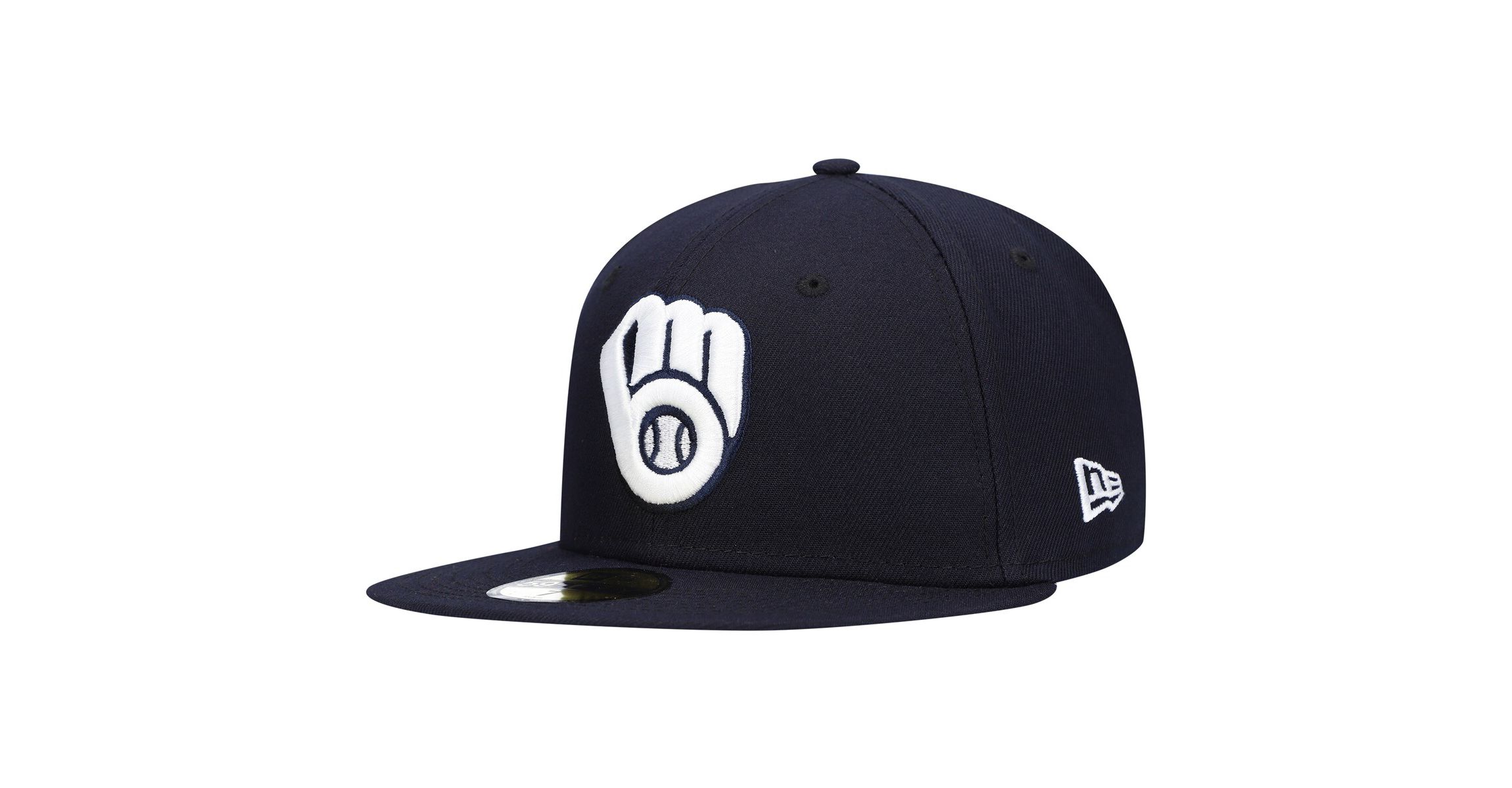 MLB Milwaukee Brewers Logo 59FIFTY Fitted Hat