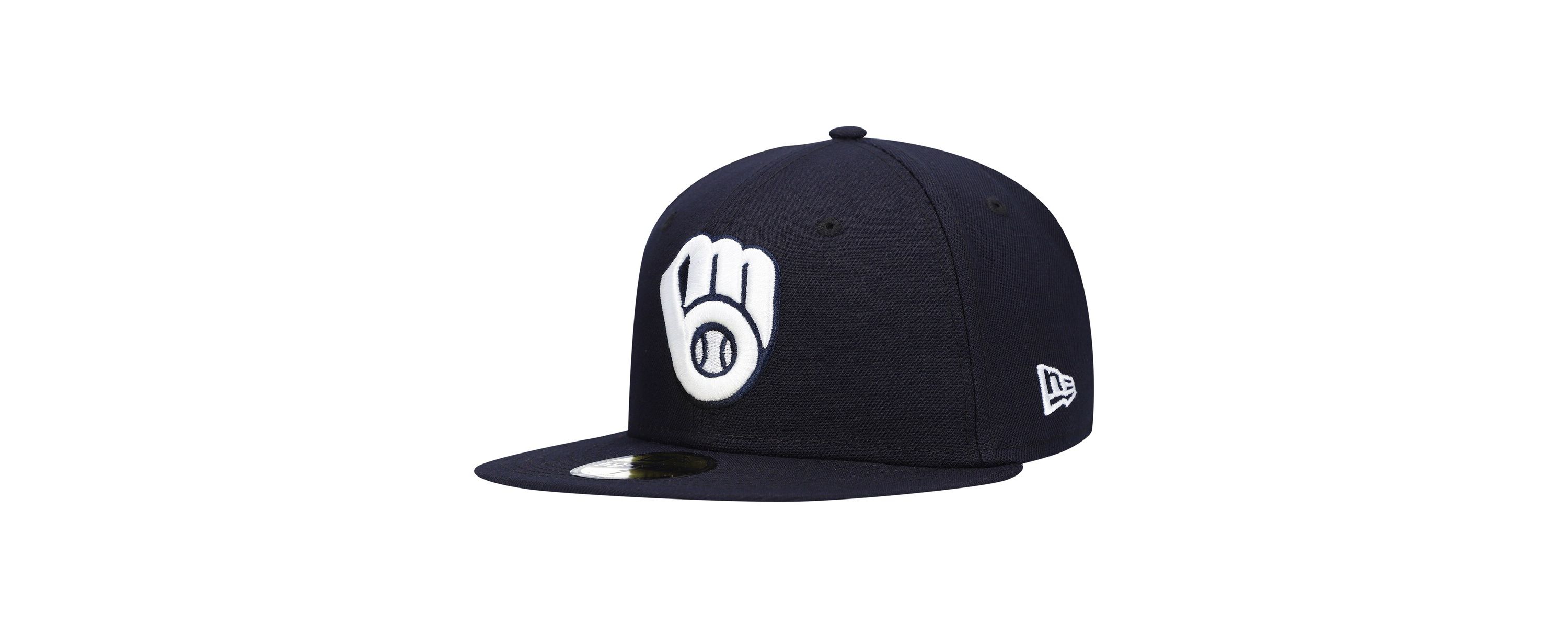 MLB Milwaukee Brewers Logo 59FIFTY Fitted Hat