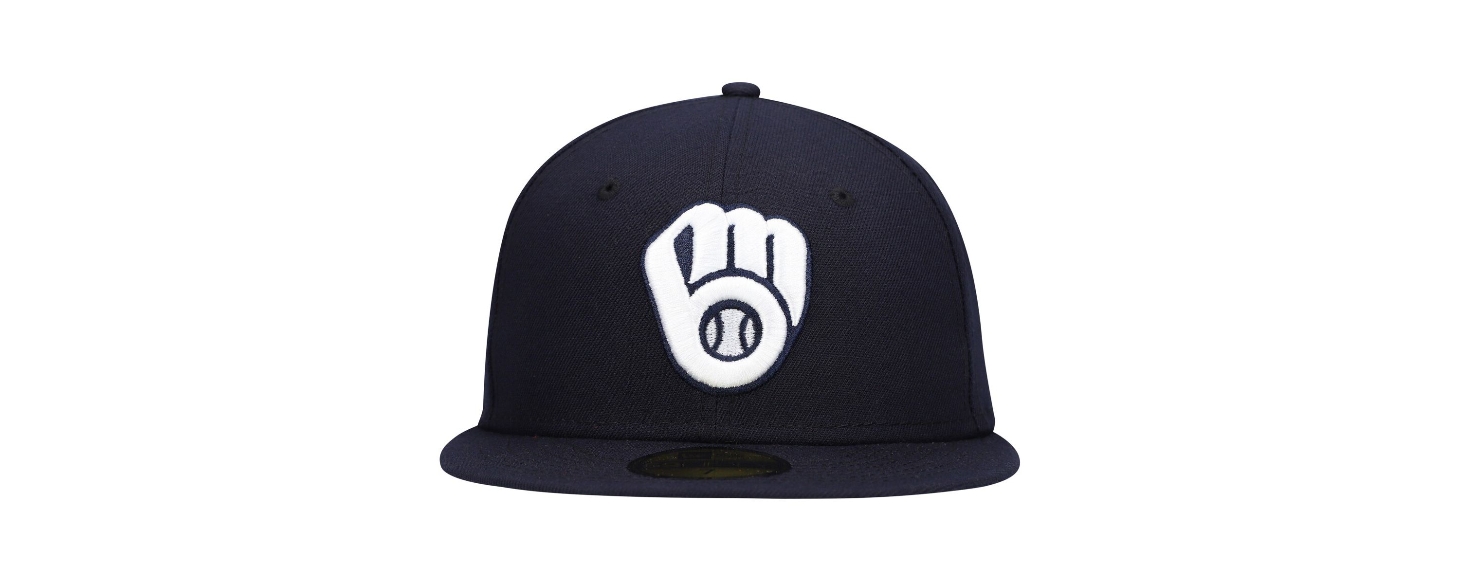 MLB Milwaukee Brewers Logo 59FIFTY Fitted Hat