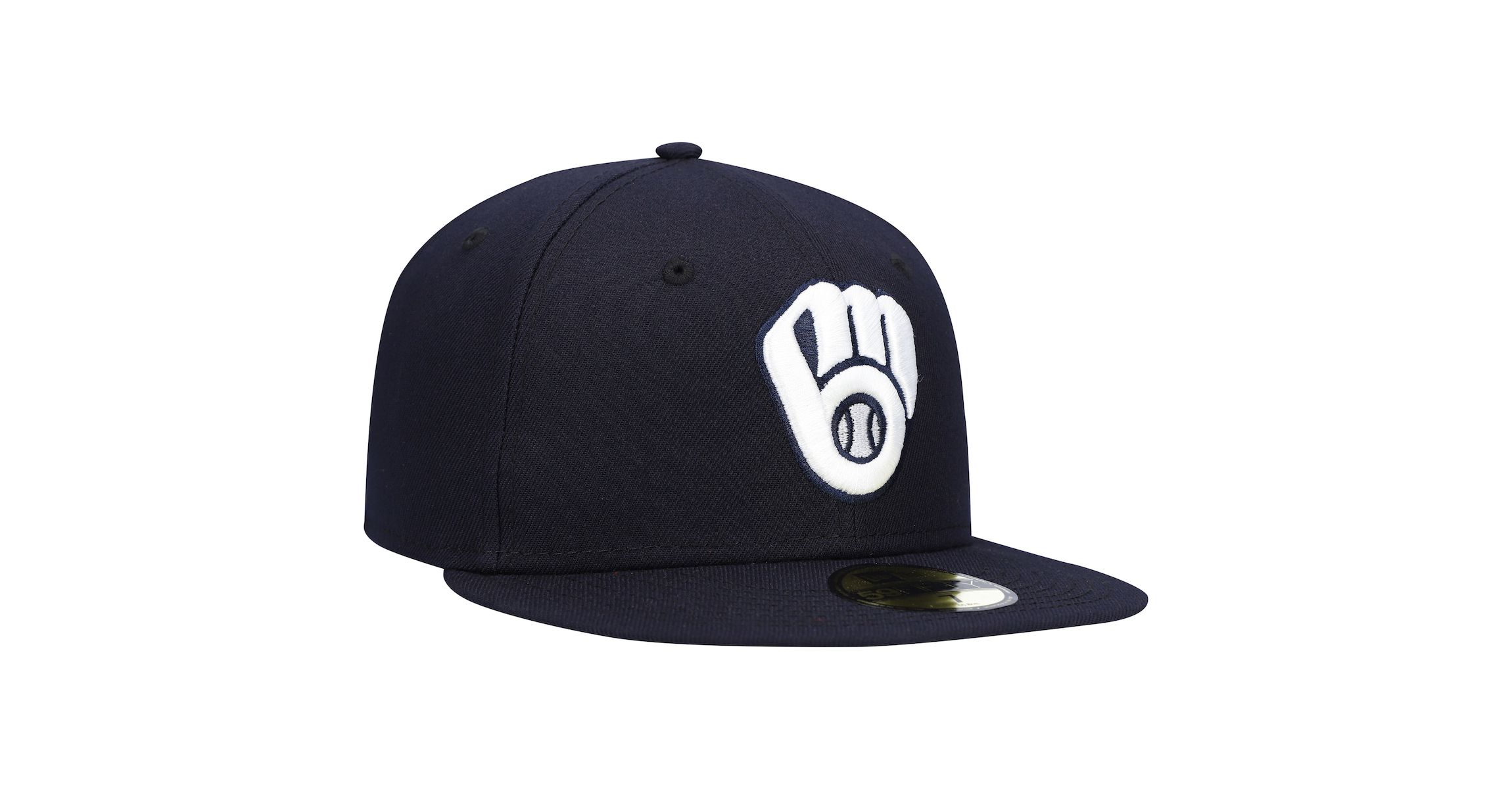 MLB Milwaukee Brewers Logo 59FIFTY Fitted Hat