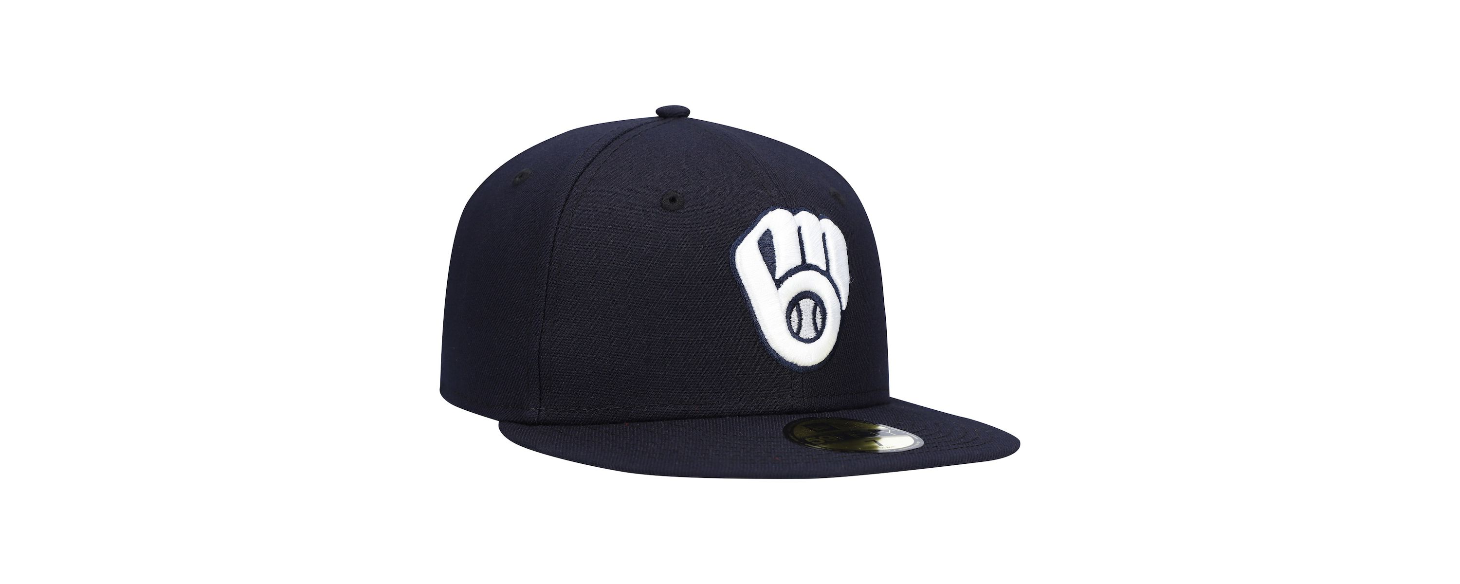 MLB Milwaukee Brewers Logo 59FIFTY Fitted Hat