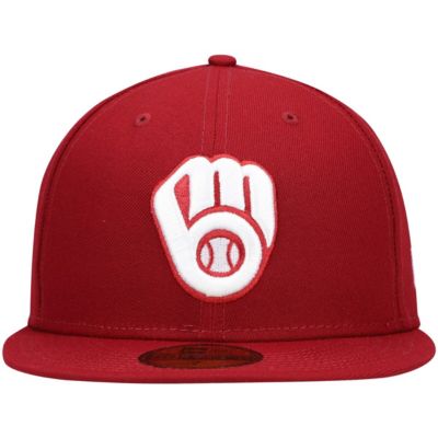 MLB Milwaukee Brewers Logo 59FIFTY Fitted Hat