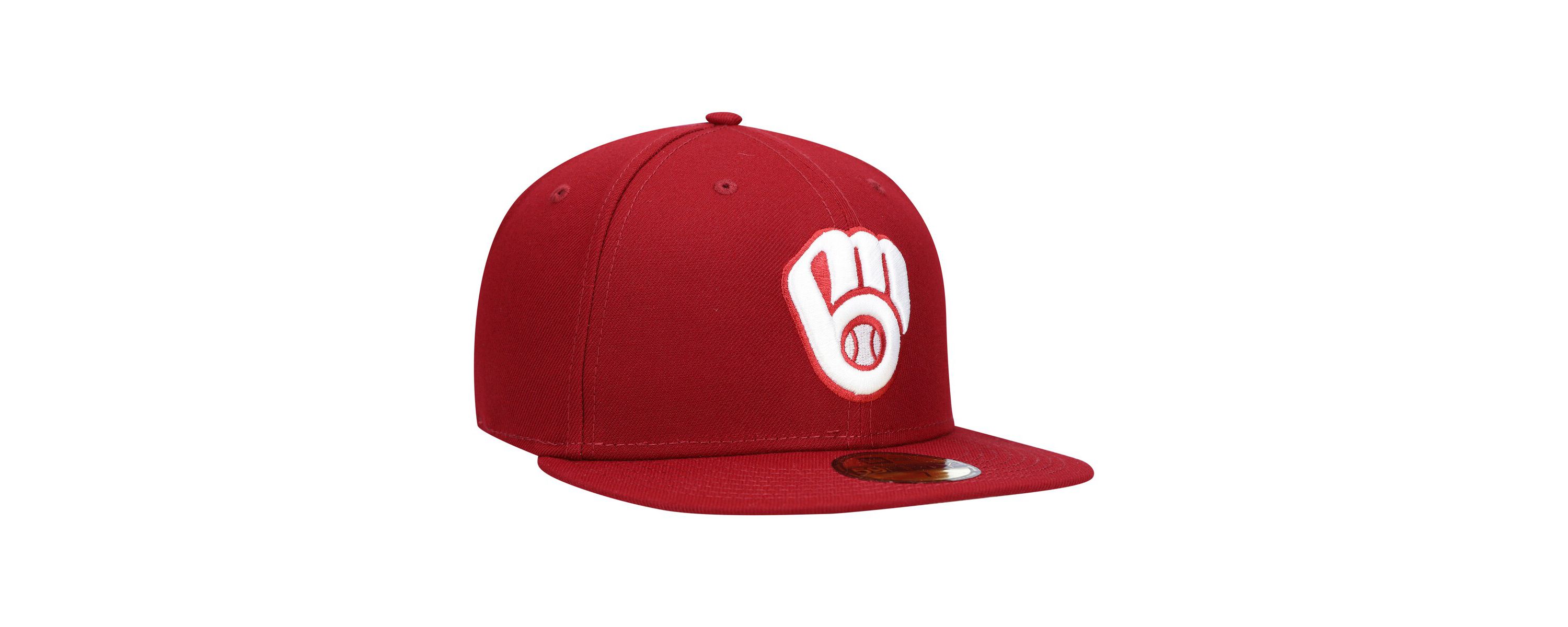 MLB Milwaukee Brewers Logo 59FIFTY Fitted Hat