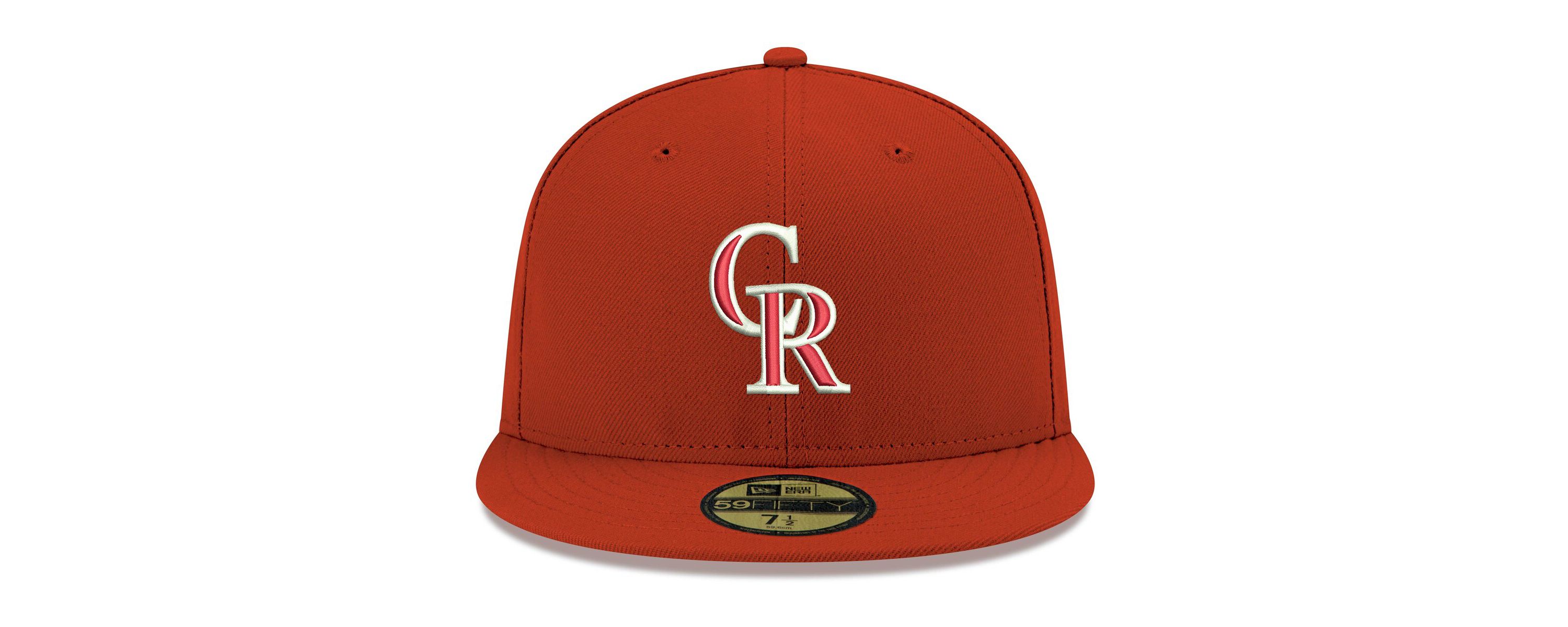 MLB Colorado Rockies Logo 59FIFTY Fitted Hat