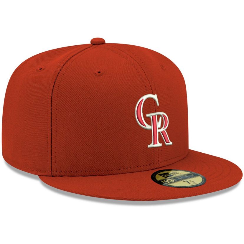 MLB Colorado Rockies Logo 59FIFTY Fitted Hat