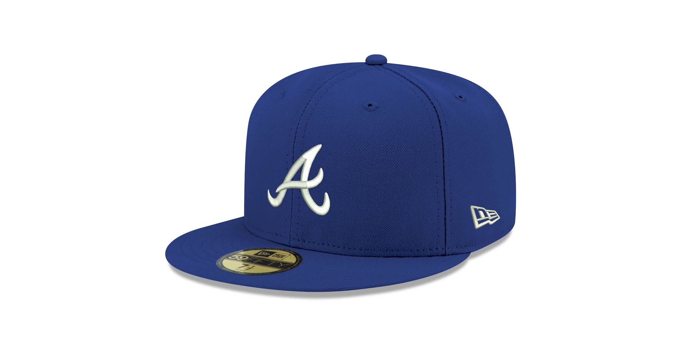 Chapeau neuf Atlanta Braves époque baseball 59FIFTY chapeaux ajustés