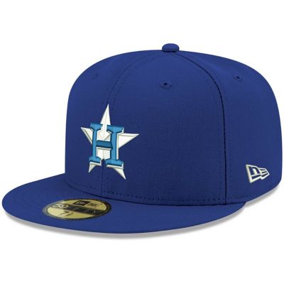 New Era Men's MLB Houston Astros Logo 59FIFTY Fitted Hat, 7