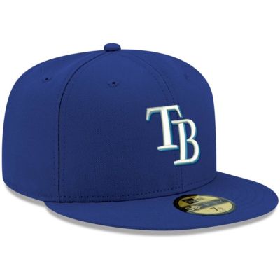 MLB Tampa Bay Rays Logo 59FIFTY Fitted Hat