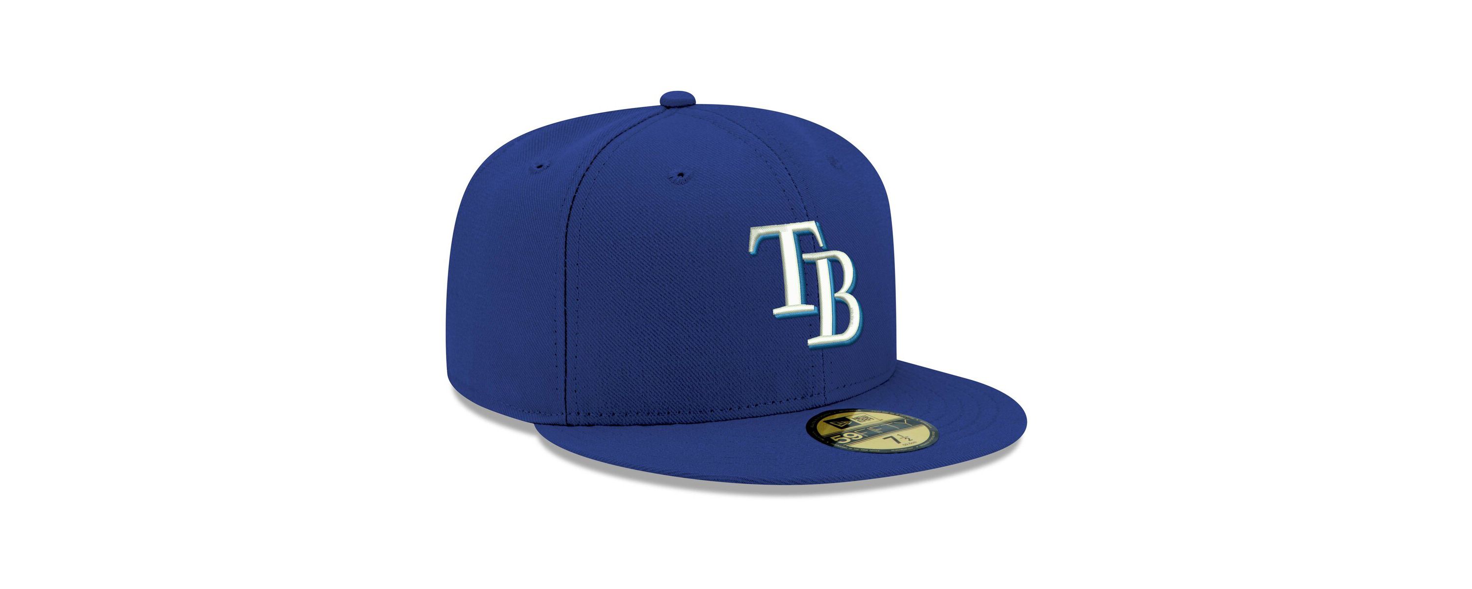 MLB Tampa Bay Rays Logo 59FIFTY Fitted Hat