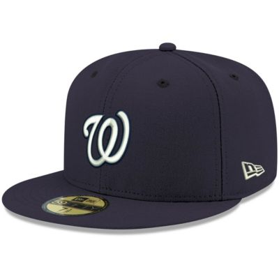 New Era Men's MLB Washington Nationals Logo 59FIFTY Fitted Hat