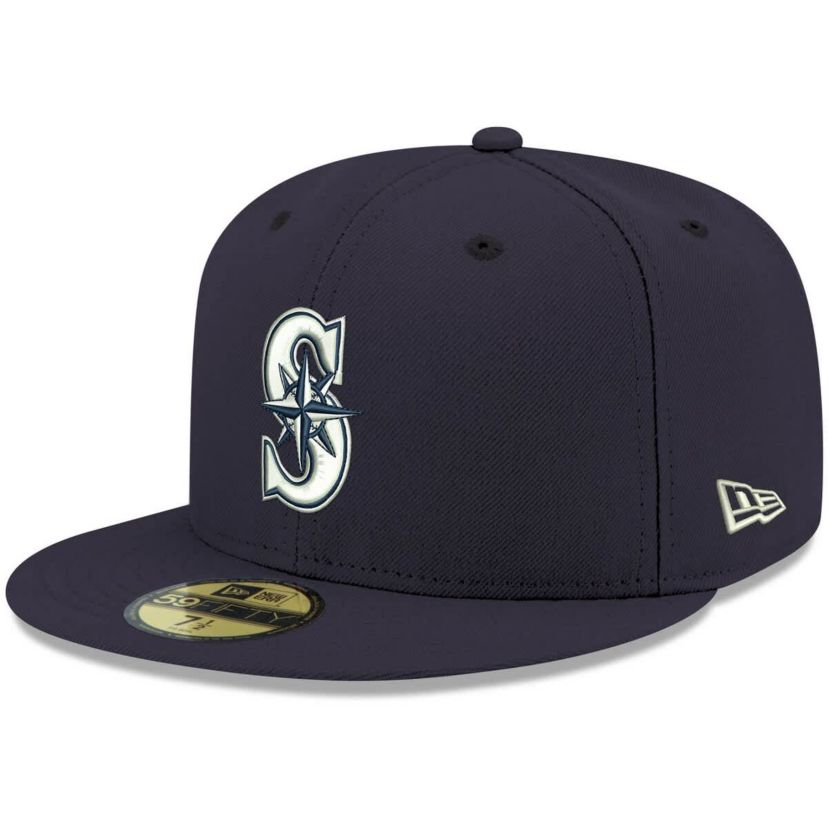 MLB Seattle Mariners Logo 59FIFTY Fitted Hat