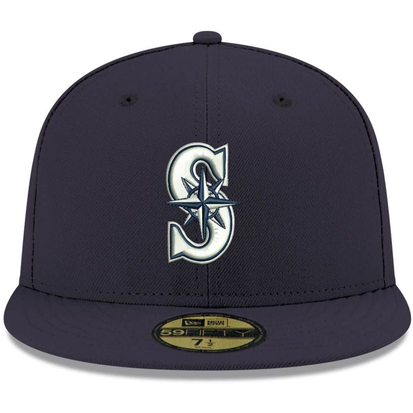 MLB Seattle Mariners Logo 59FIFTY Fitted Hat
