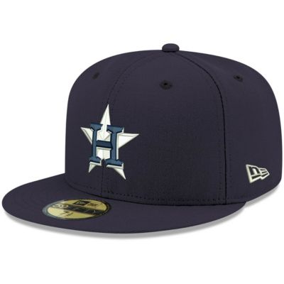 New Era Men's MLB Houston Astros Logo 59FIFTY Fitted Hat