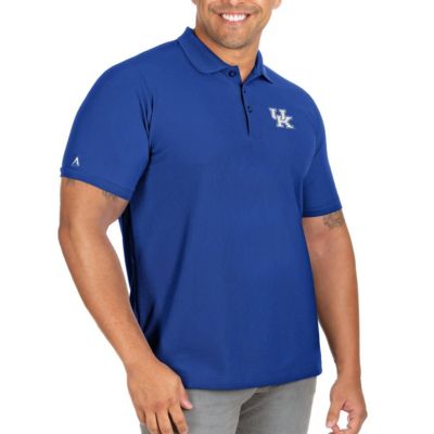 NCAA Kentucky Wildcats Big & Tall Legacy Pique Polo