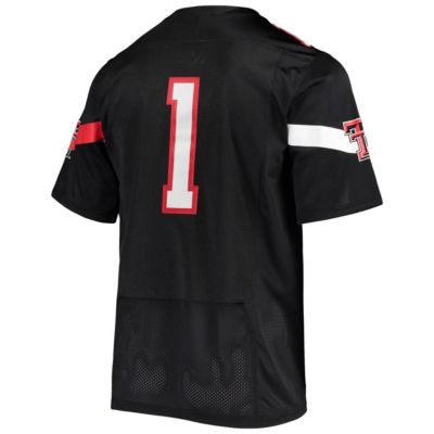 Texas Tech Red Raiders NCAA Under Armour #1 Team Premier Football Jersey