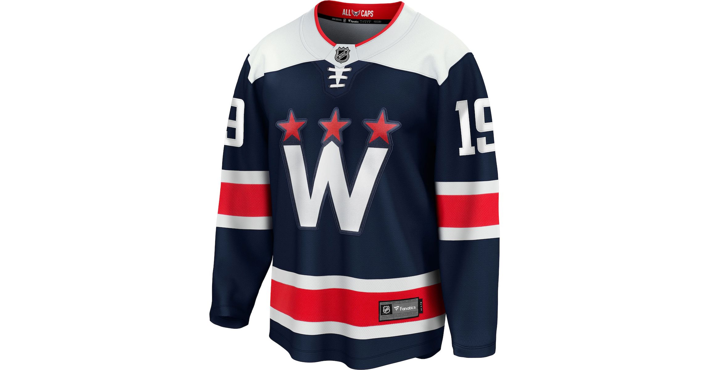 NHL Fanatics Nicklas Backstrom Washington Capitals Breakaway Jersey