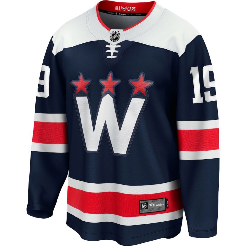 NHL Fanatics Nicklas Backstrom Washington Capitals Breakaway Jersey