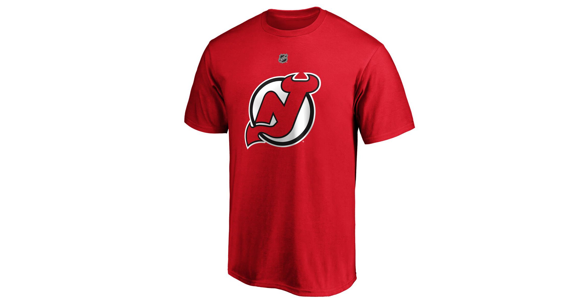 NHL Fanatics Jack Hughes New Jersey Devils Big & Tall Name & Number T-Shirt