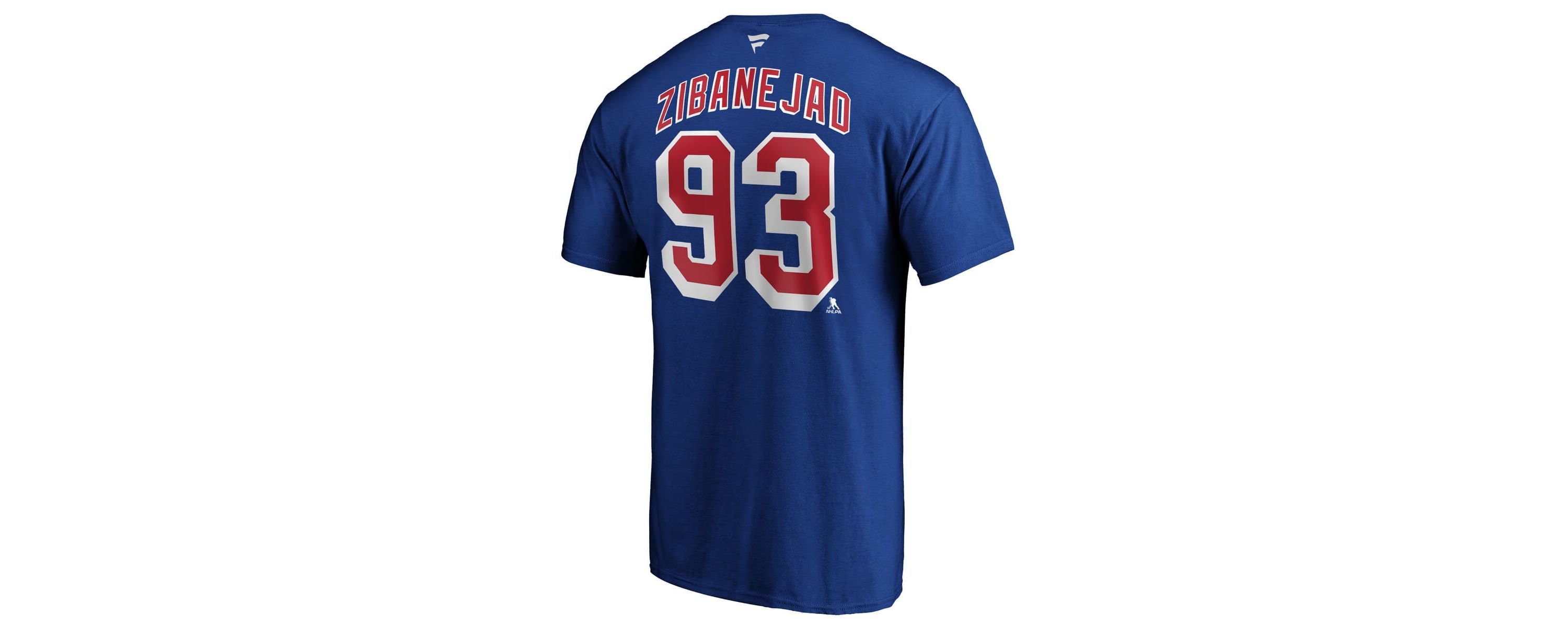NHL Mika Zibanejad New York Rangers Big & Tall Name & Number T-Shirt