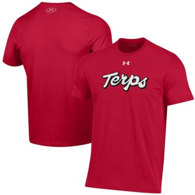 NCAA Under Armour Maryland Terrapins Throwback Special Game Performance T-Shirt