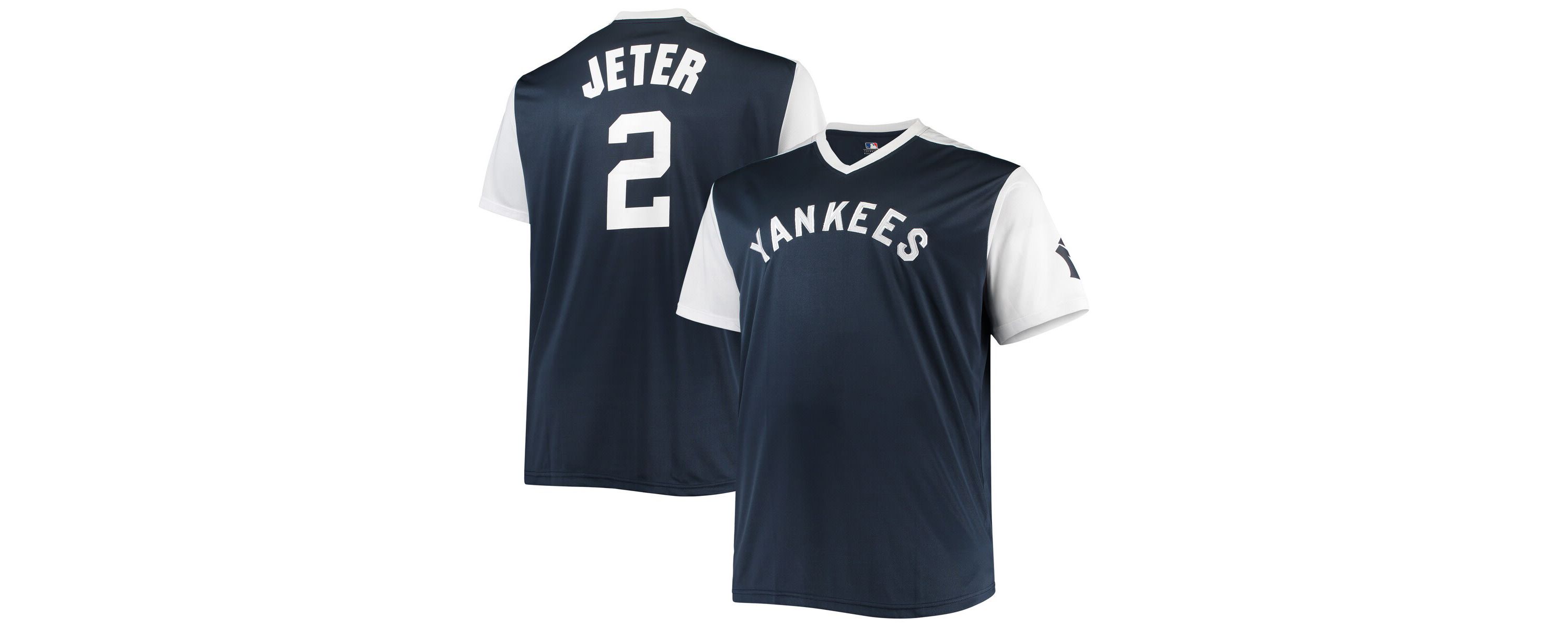 MLB Derek Jeter New York Yankees Cooperstown Collection Replica Player Jersey
