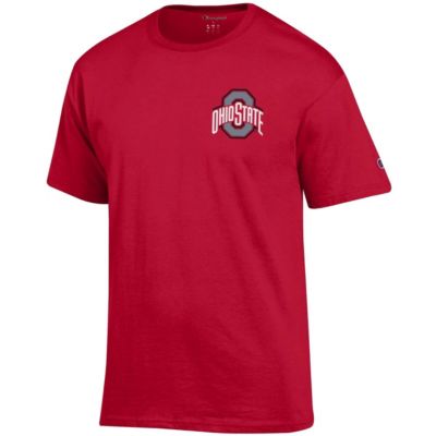 NCAA Ohio State Buckeyes Team Stack 2-Hit T-Shirt