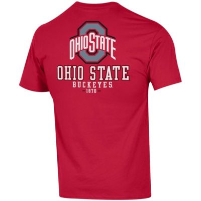 NCAA Ohio State Buckeyes Team Stack 2-Hit T-Shirt