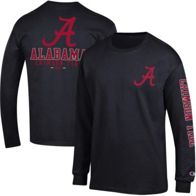 Alabama Crimson Tide NCAA Team Stack 3-Hit Long Sleeve T-Shirt
