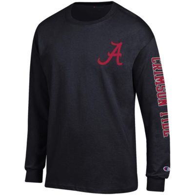 Alabama Crimson Tide NCAA Team Stack 3-Hit Long Sleeve T-Shirt