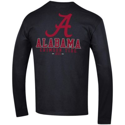 Alabama Crimson Tide NCAA Team Stack 3-Hit Long Sleeve T-Shirt