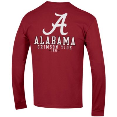 Alabama Crimson Tide NCAA Team Stack 3-Hit Long Sleeve T-Shirt