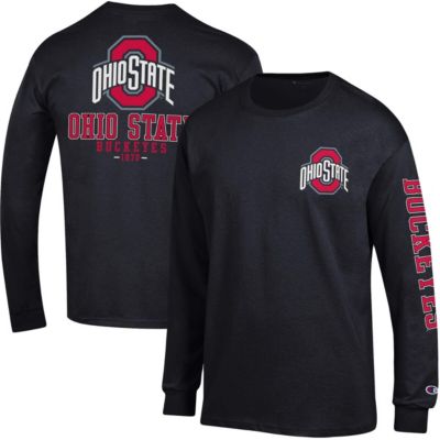 NCAA Ohio State Buckeyes Team Stack 3-Hit Long Sleeve T-Shirt