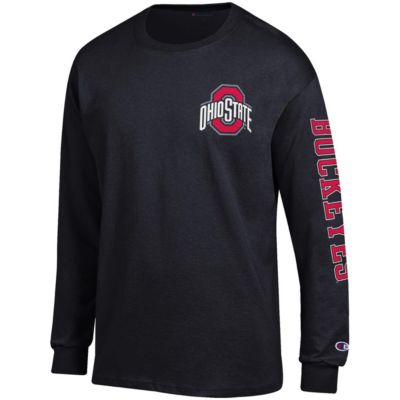 NCAA Ohio State Buckeyes Team Stack 3-Hit Long Sleeve T-Shirt