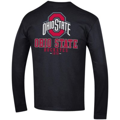 NCAA Ohio State Buckeyes Team Stack 3-Hit Long Sleeve T-Shirt