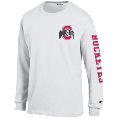 NCAA Ohio State Buckeyes Team Stack 3-Hit Long Sleeve T-Shirt