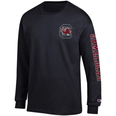 NCAA South Carolina Gamecocks Team Stack 3-Hit Long Sleeve T-Shirt