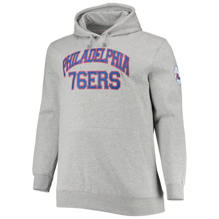 NBA Allen Iverson ed Philadelphia 76ers Big & Tall Name & Number Pullover Hoodie