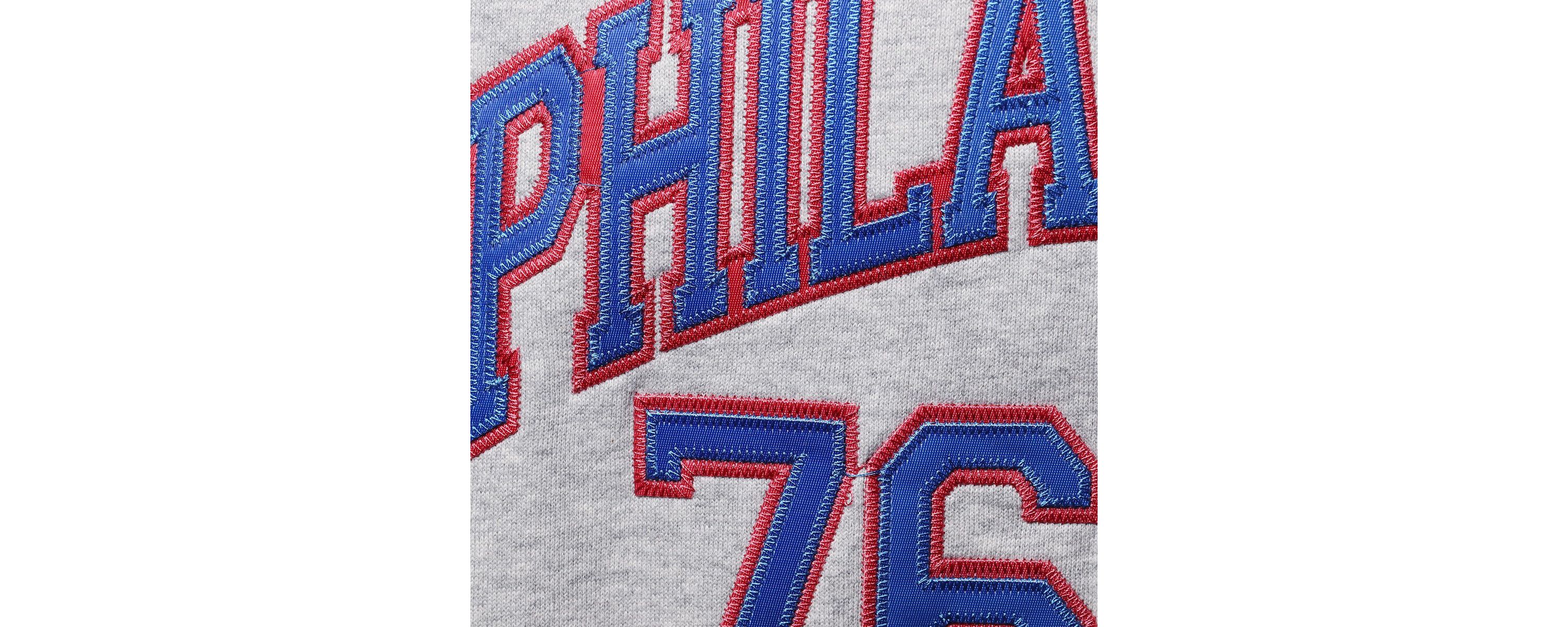 NBA Allen Iverson ed Philadelphia 76ers Big & Tall Name & Number Pullover Hoodie