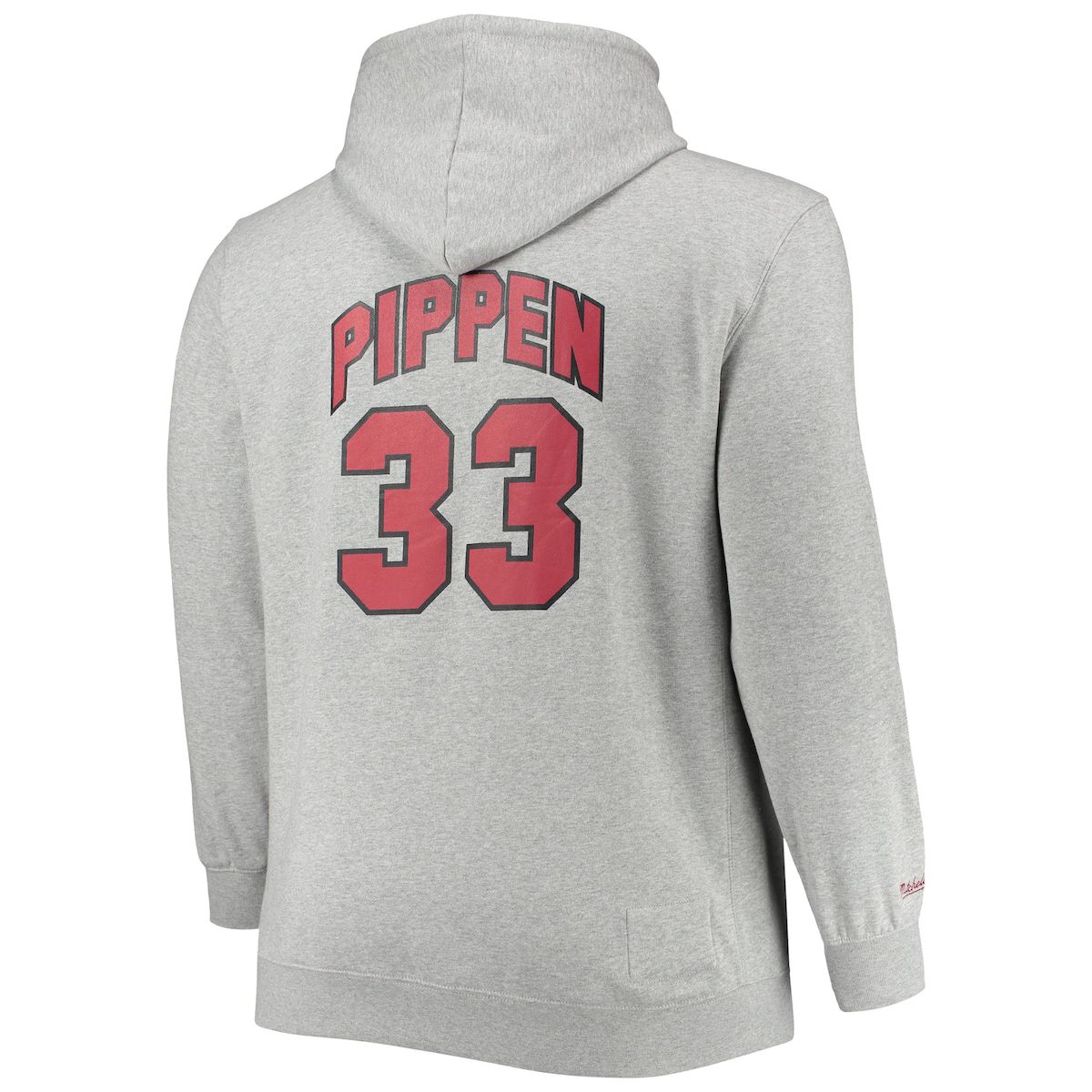 NBA Scottie Pippen ed Chicago Bulls Big & Tall Name & Number Pullover Hoodie
