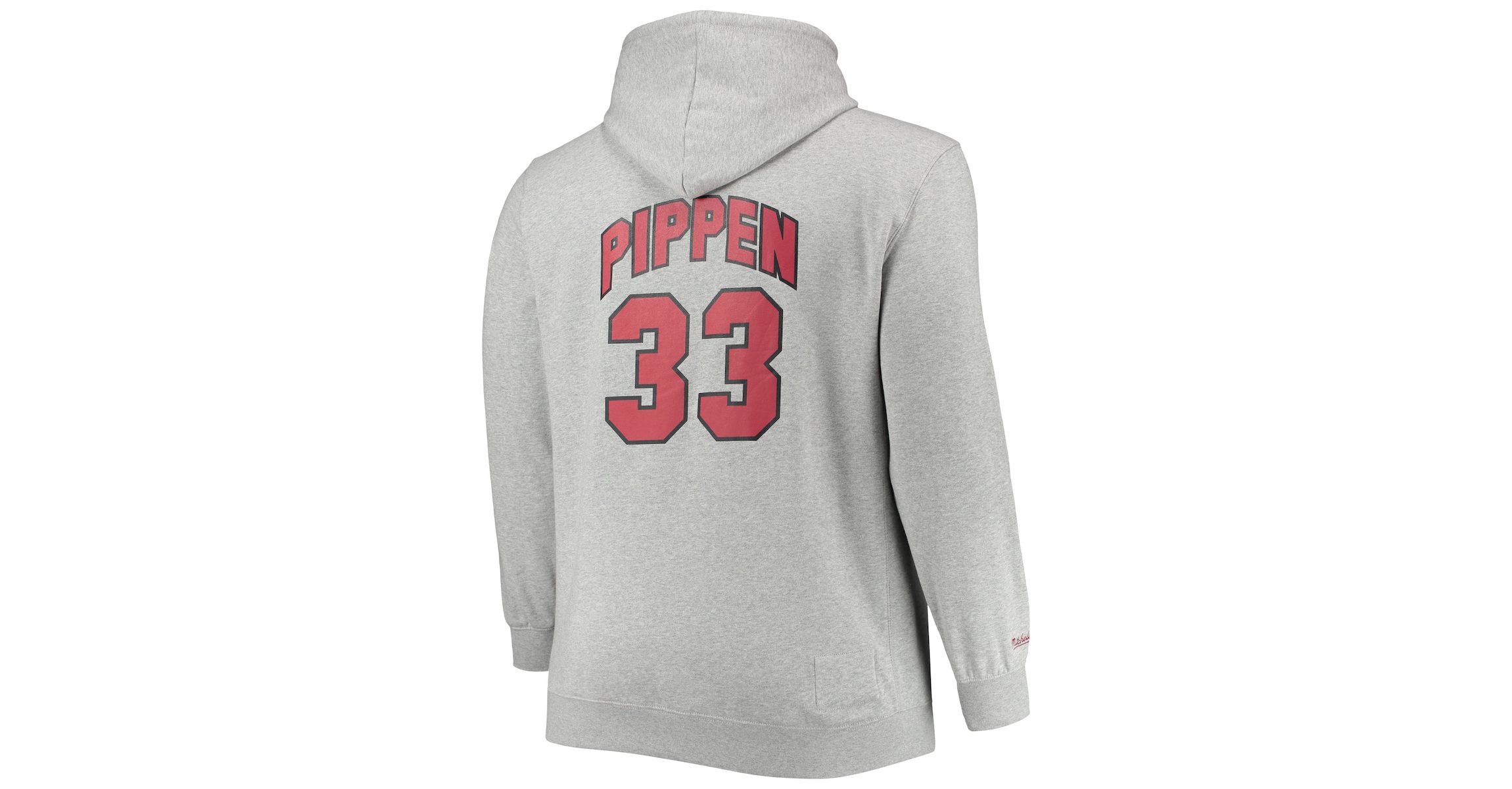NBA Scottie Pippen ed Chicago Bulls Big & Tall Name & Number Pullover Hoodie