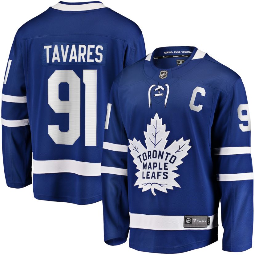 NHL Fanatics John Tavares Toronto Maple Leafs Breakaway Jersey