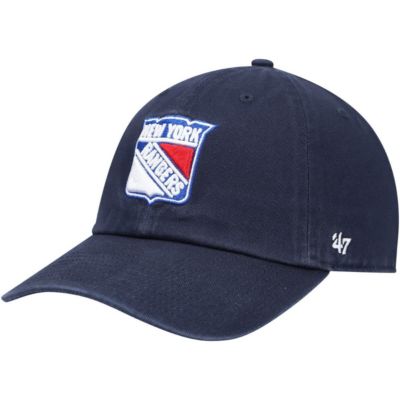 '47 Men's NHL New York Rangers Clean Up Adjustable Hat, Navy Blue
