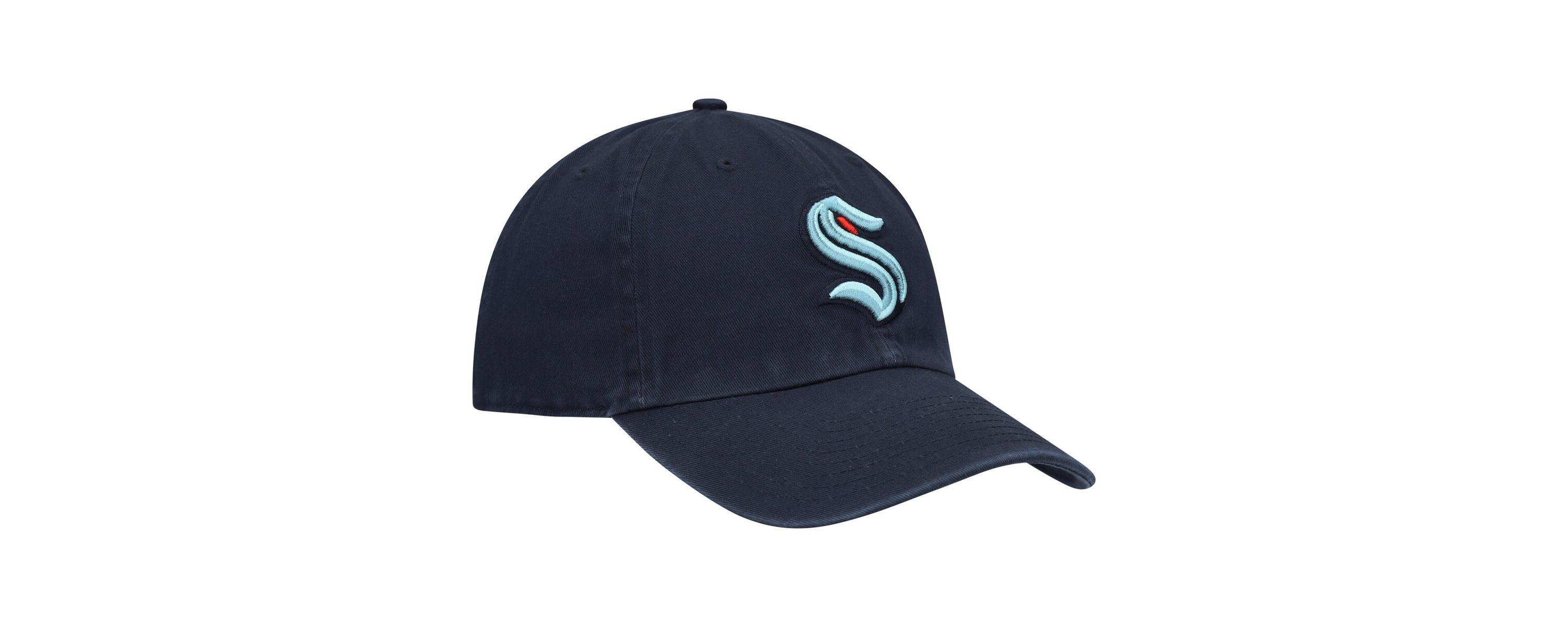 NHL Deep Sea Seattle Kraken Clean Up Adjustable Hat