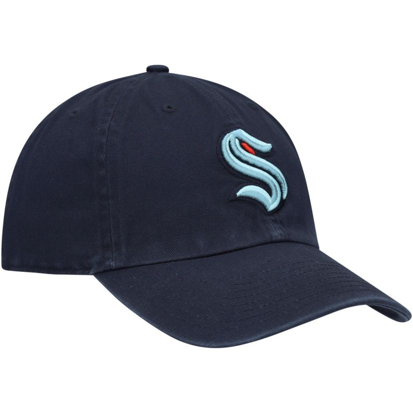 NHL Deep Sea Seattle Kraken Clean Up Adjustable Hat