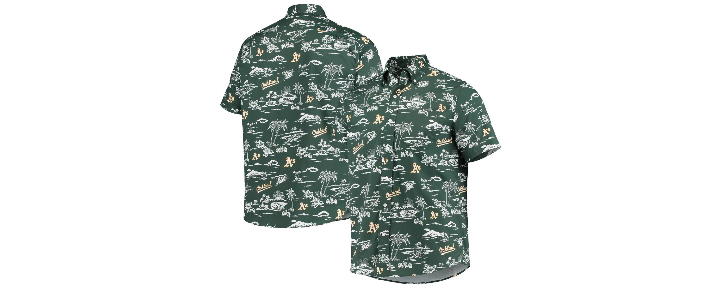 Cooperstown Teams Oakland Athletics Kekai Button-Down Shirt