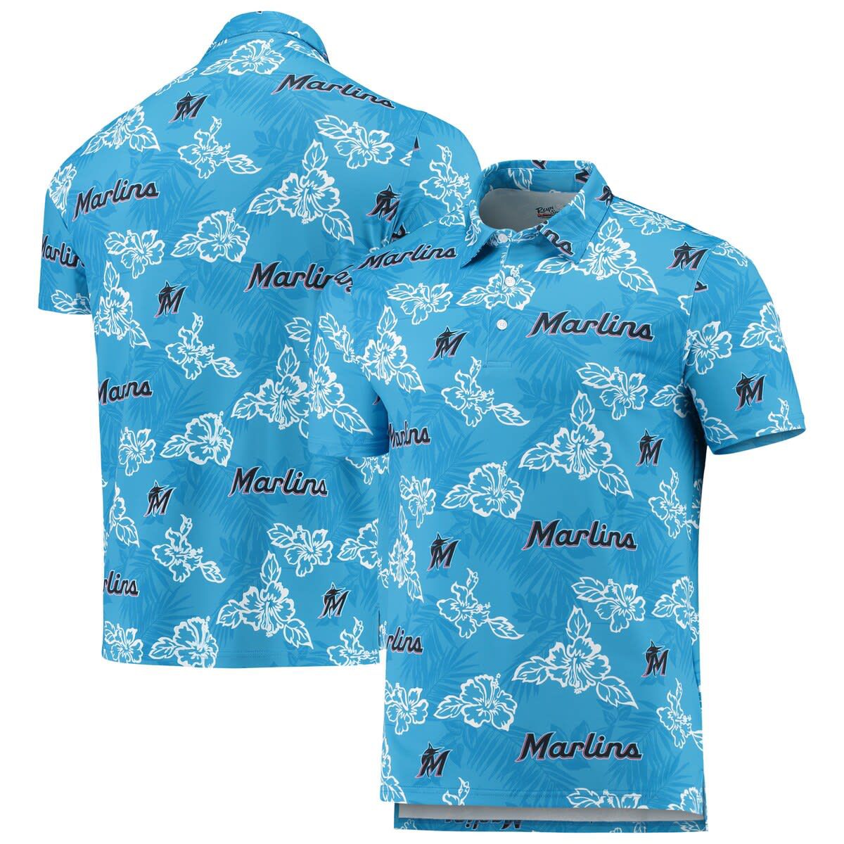 MLB Miami Marlins Performance Polo