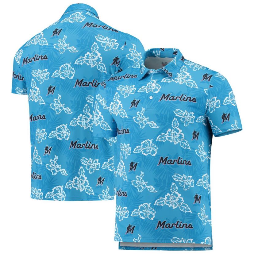 MLB Miami Marlins Performance Polo