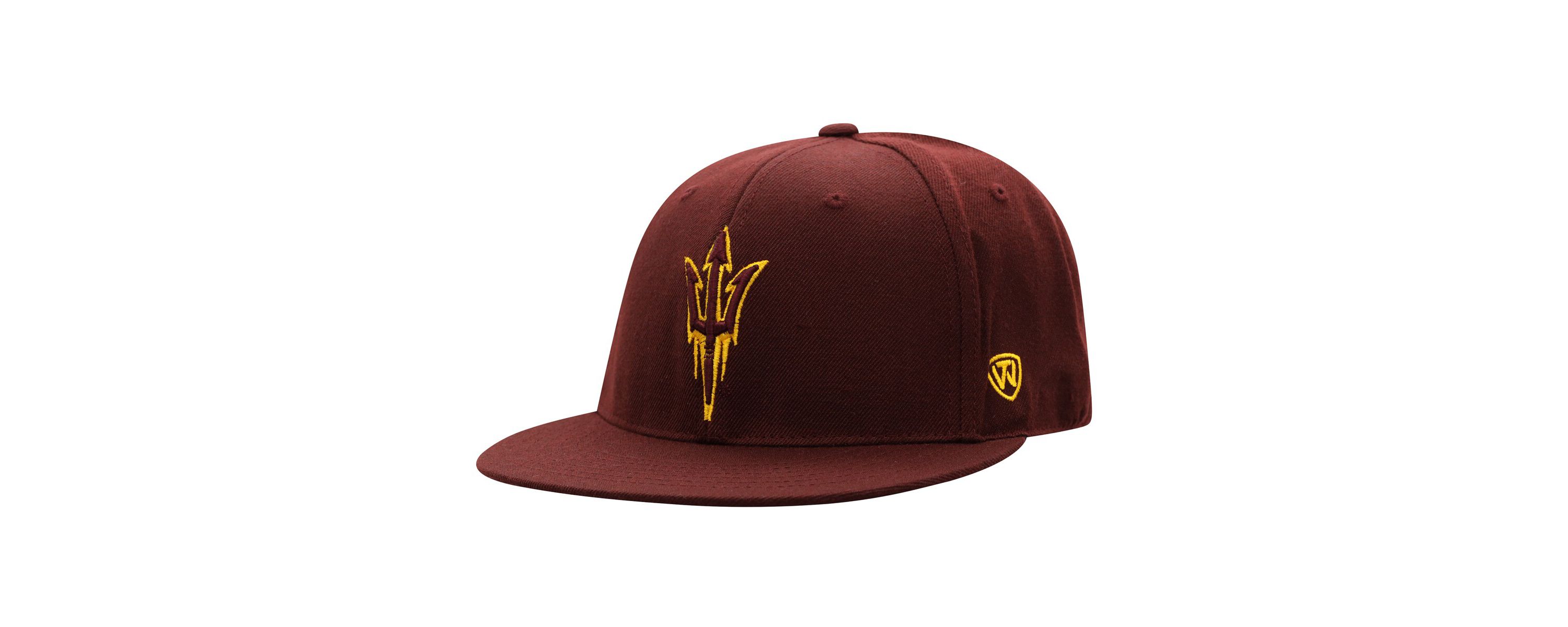 NCAA Arizona State Sun Devils Team Color Fitted Hat