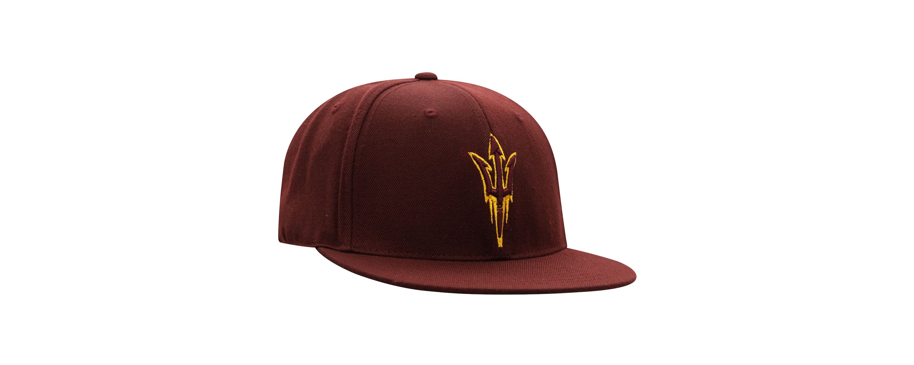 NCAA Arizona State Sun Devils Team Color Fitted Hat